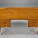 Mid-Century Danish Teak Desk by Svend Åge Madsen for Sigurd Hansen, 1950s
