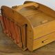 Vintage wood table worker