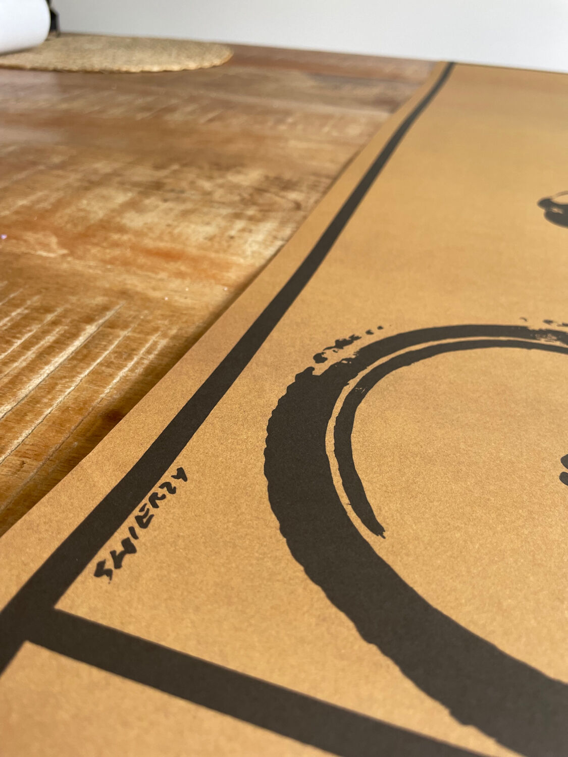 W.Swiezy, Circus 1974, Poster No.3 official limited edition c.500 printed 2020