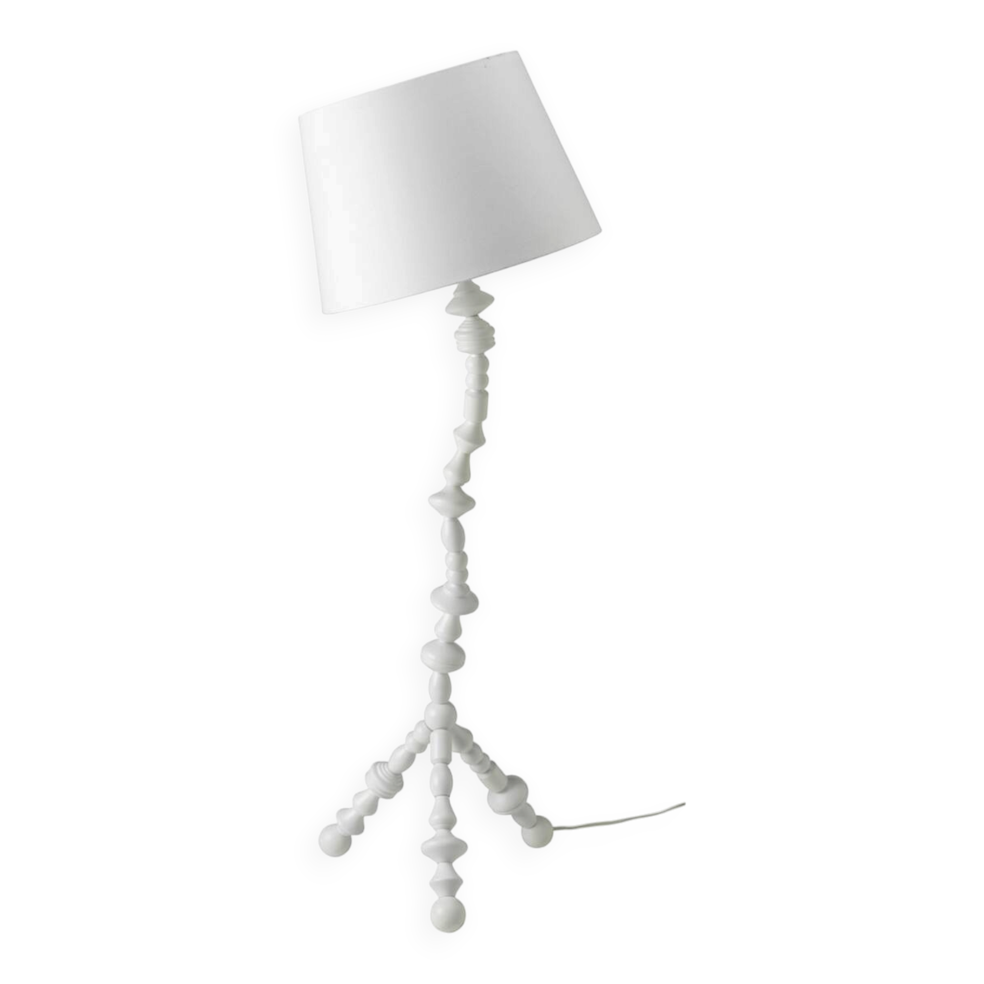 Front design painted solid wood floor lamp
