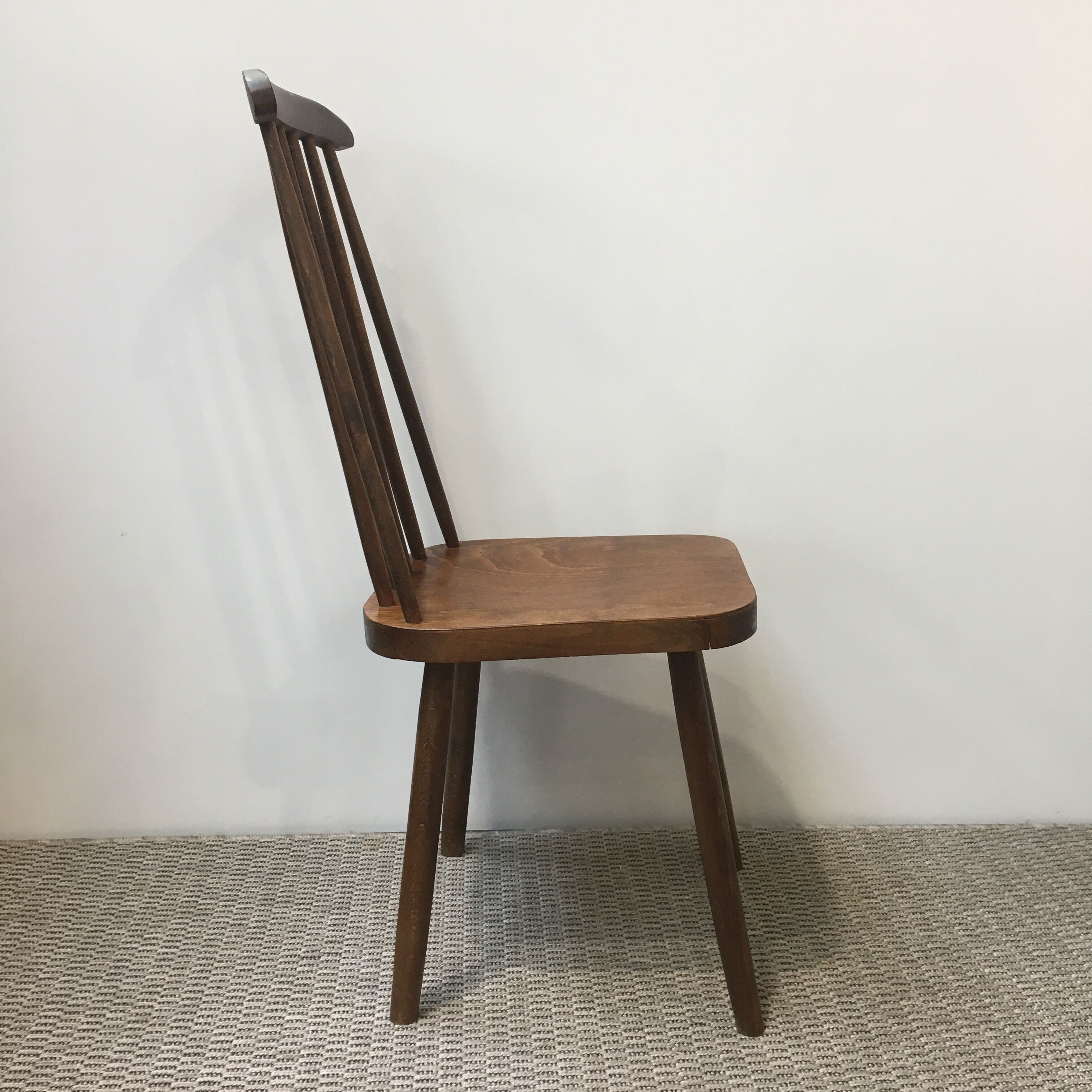Scandinavian chair in solid wood
