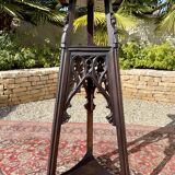Neo-Gothic Walnut Saddle