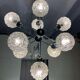 Chandelier of richard essig years 60/70 space age very good condition