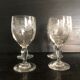 Stemmed glasses
