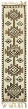Turkish Handwoven Vintage Herki Kilim 100 cm x 363 cm
