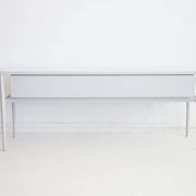 Enfilade en bois peint en gris clair, Helge Vestergaard-Jensen