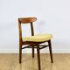 Vintage Hałas chairs yellow vintage - set of 2