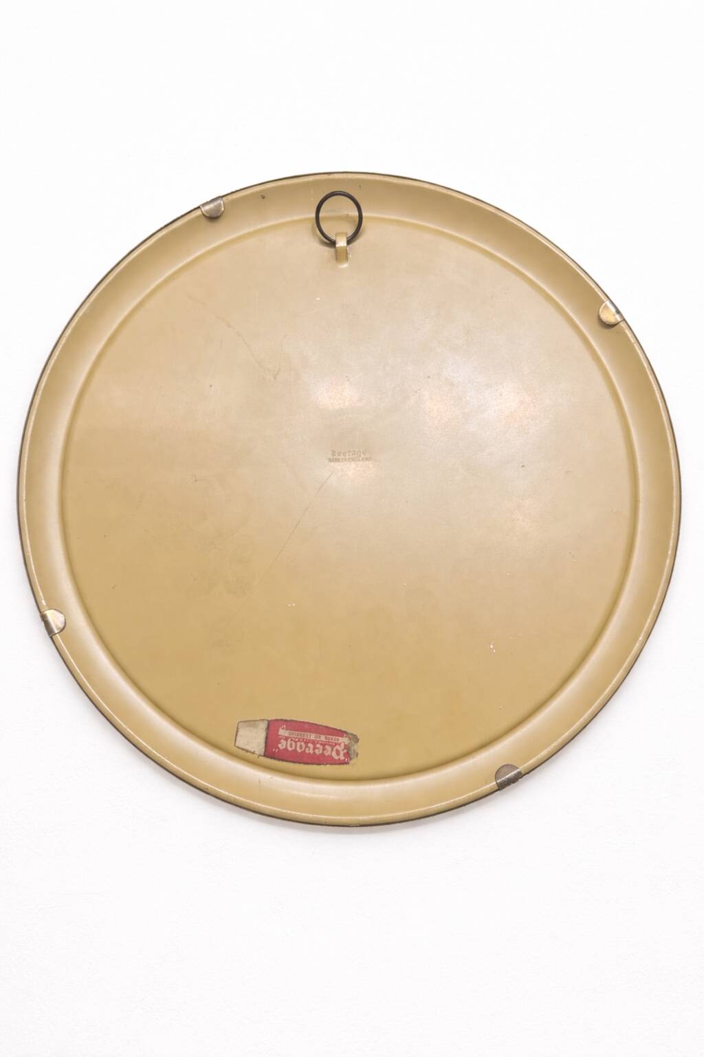 Brass Porthole Mirror — PEERAGE, England 1950