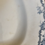 Plat ovale Terre de Fer Salin modèle yvonne