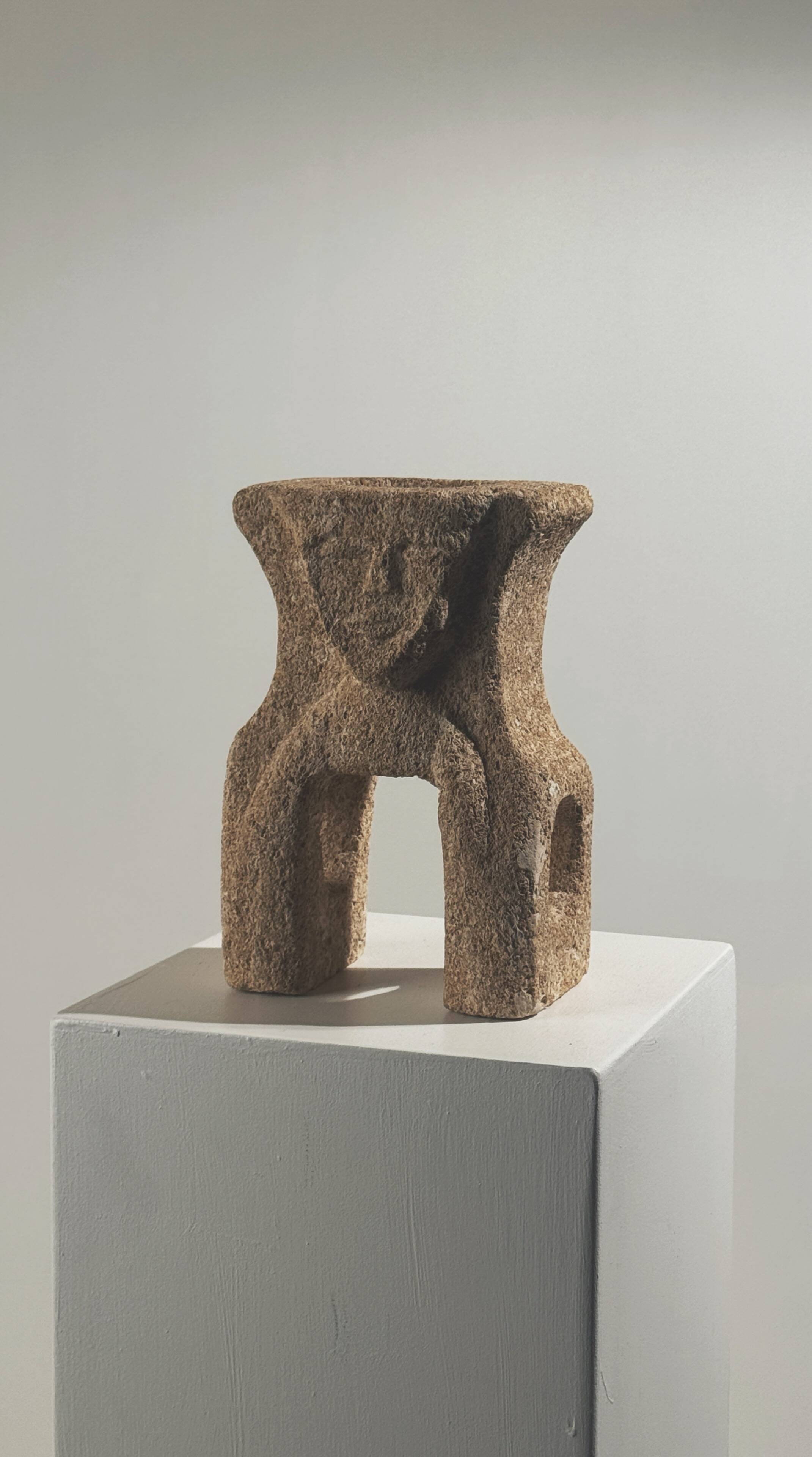 Anthropomorphic totem attributed to Albert Tormos, 1970