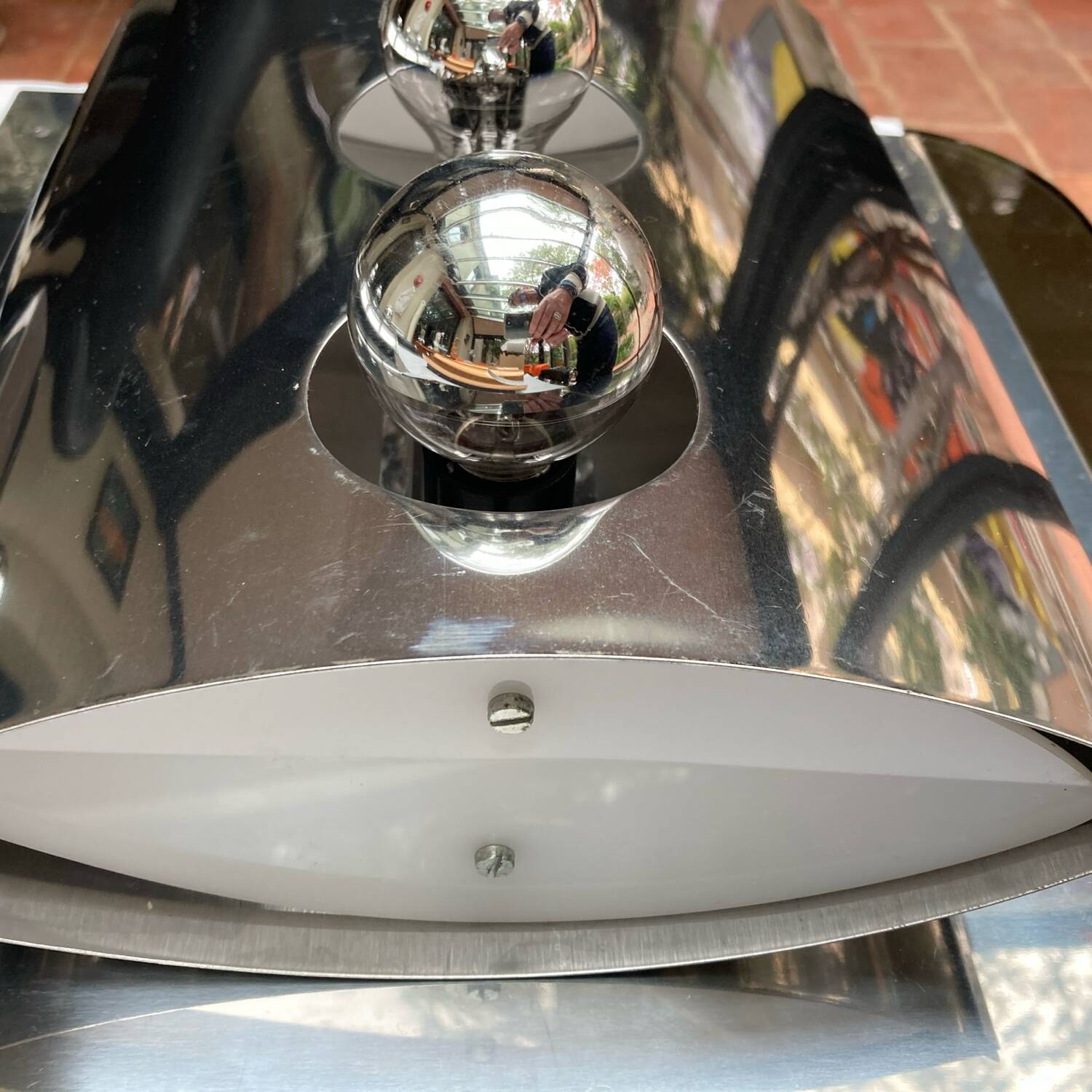 Pair of vintage 70'S Goffredo Reggiani wall lights