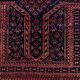 Vintage Persian Baluch prayer rug in wool from the 1950s.