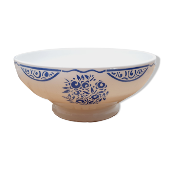 Salad bowl floral decoration early XX th