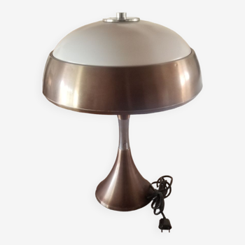 Lampe de table italienne "mushroom" de l'ère spatiale des années 1970