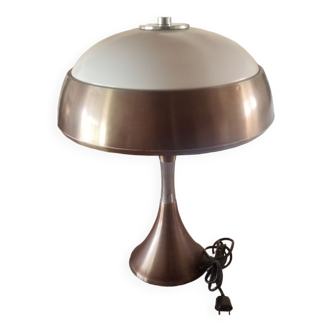 Lampe de table italienne "mushroom" de l'ère spatiale des années 1970