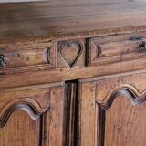 Antique Brie sideboard in walnut, 18th/19th century