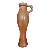 Vintage stoneware jug vase 42 cm ceramic 20th century