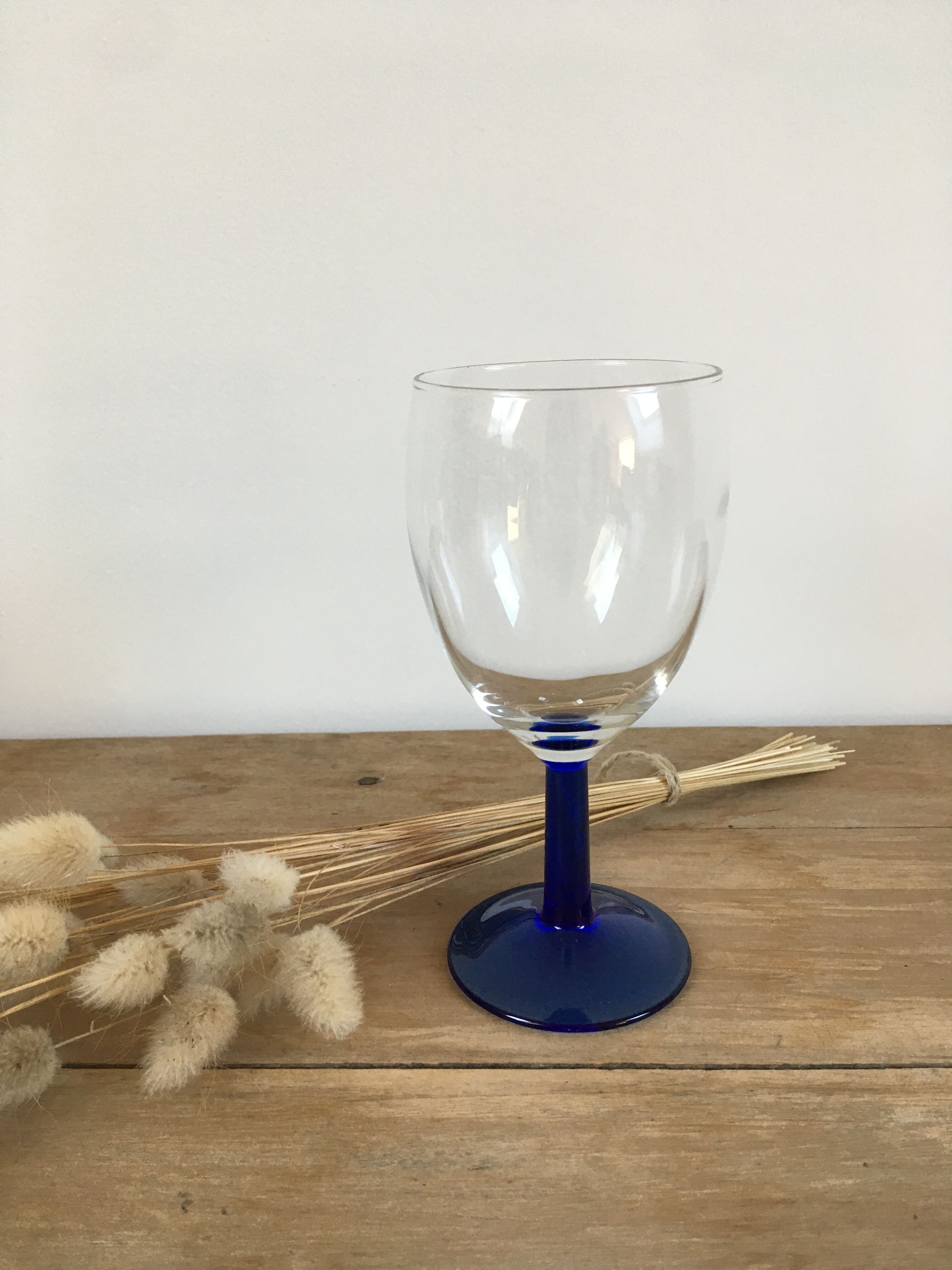 Blue foot glasses