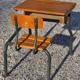 Vintage schoolboy desk
