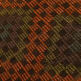 Geometric Pattern Vintage Kilim Rug, 207x301Cm