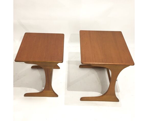 series of pull-out tables 60s