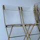 4 chaises pliantes « les invisibles » pour Marais international 1970