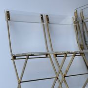 4 chaises pliantes « les invisibles » pour Marais international 1970