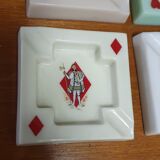 Ashtrays from the 60s in opaline