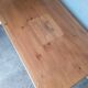 Bistro table ep 1940 cast iron and wood