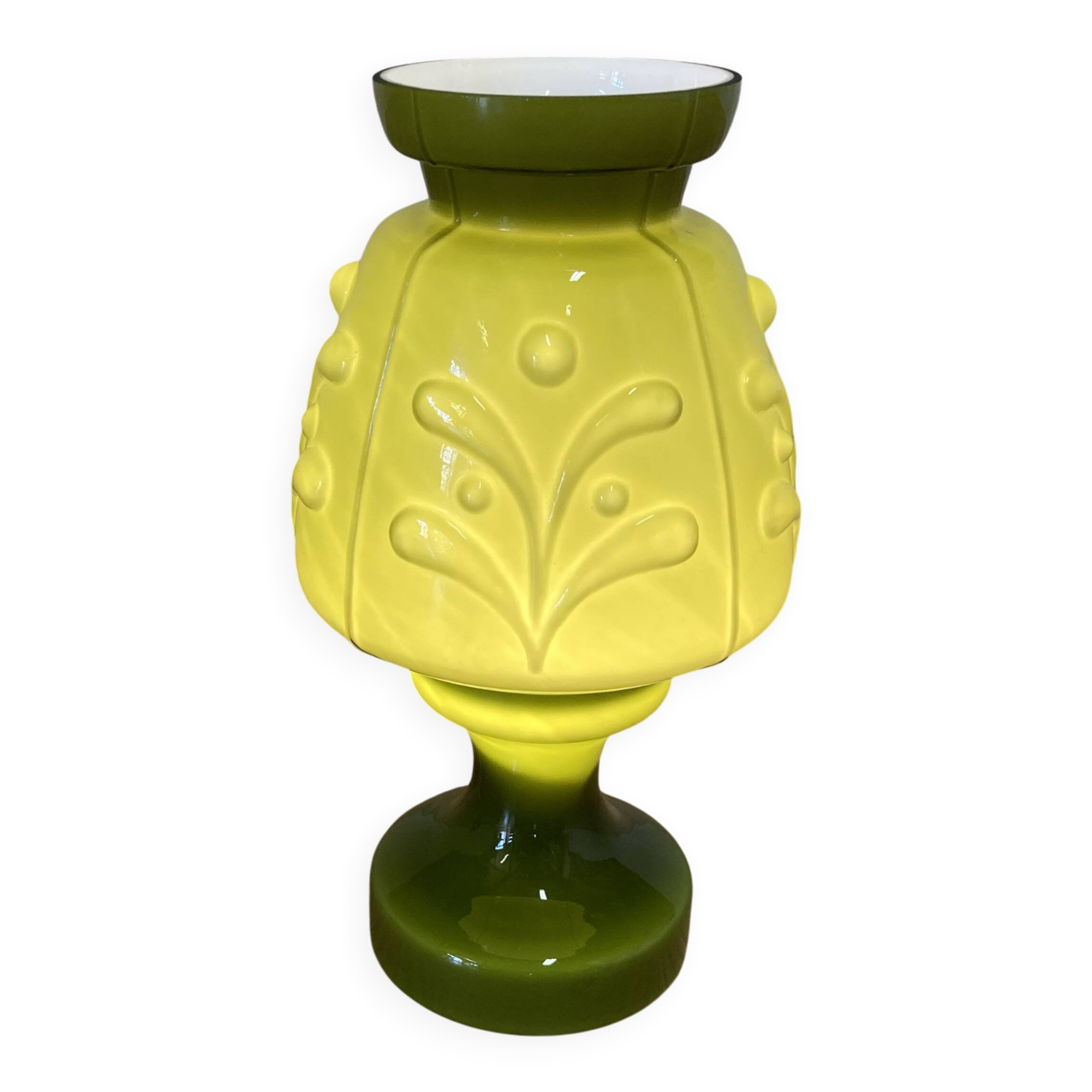 1950s Design Glass Lamp.
