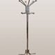 Vintage tubular chrome coat rack, 1970s