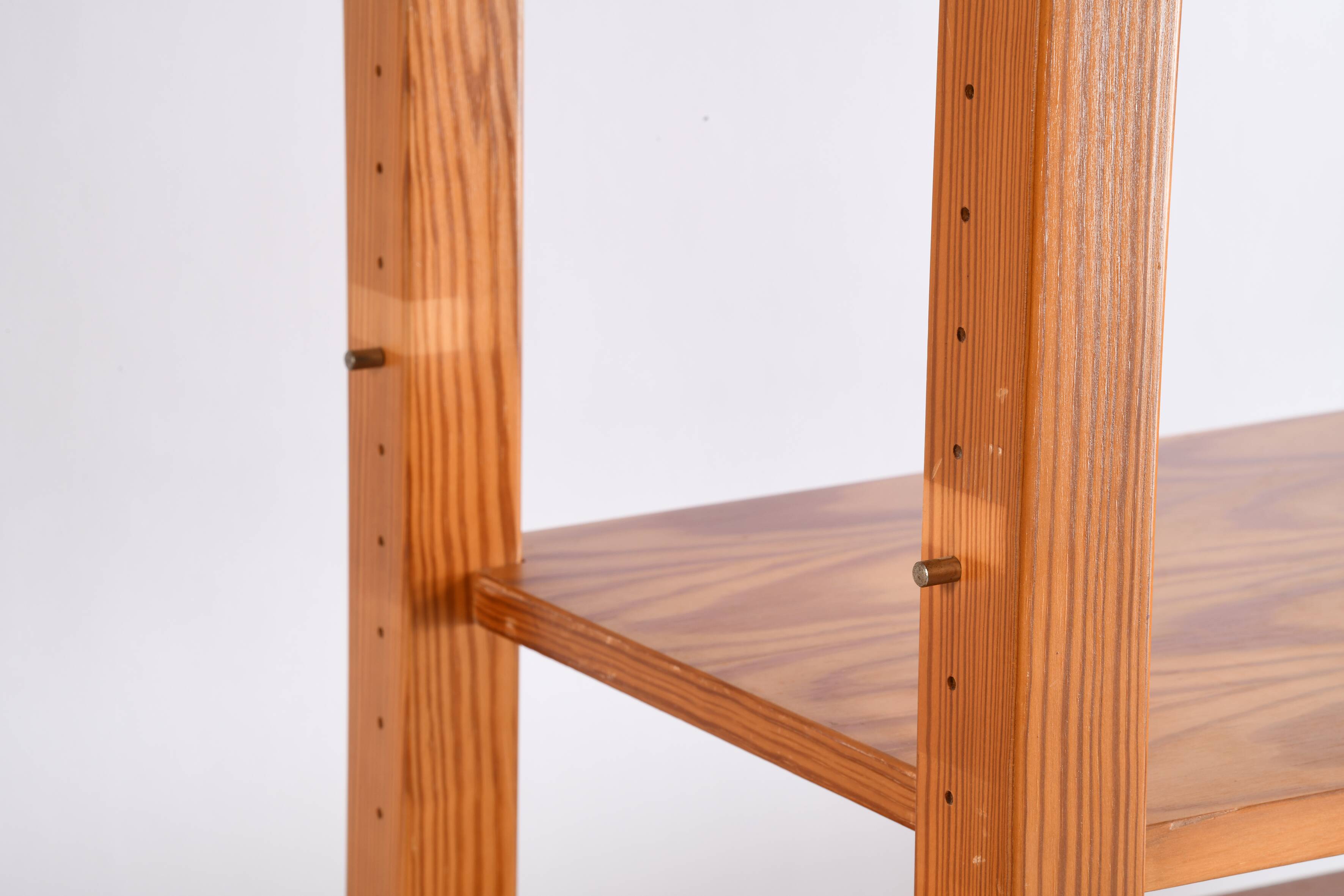 Pine bookshelf library