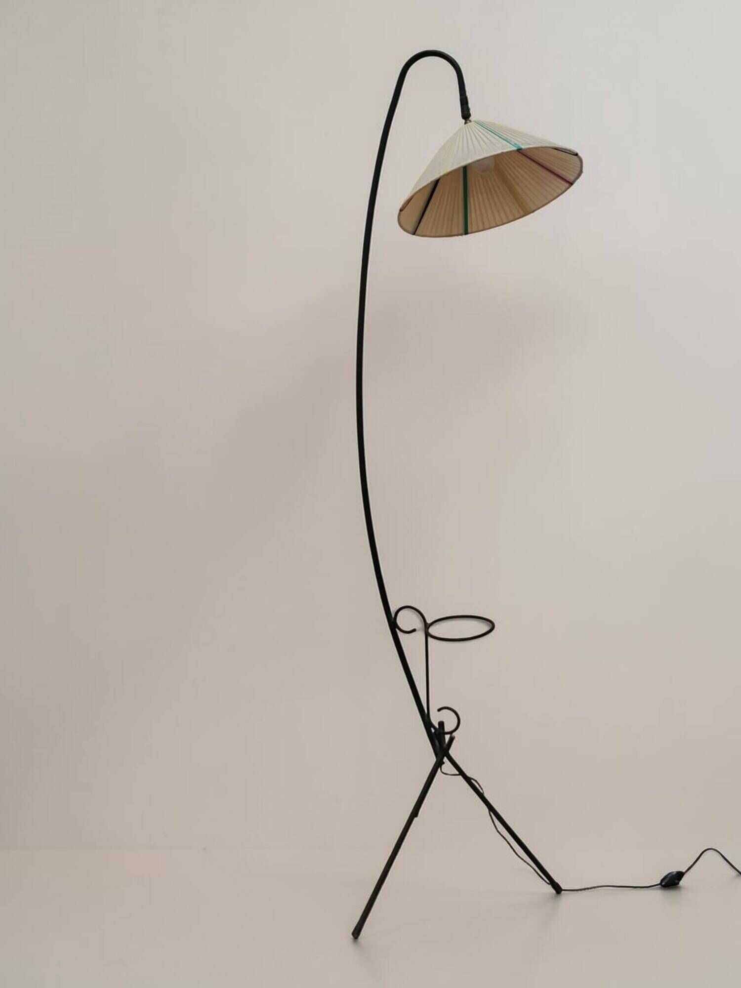 Tripod reading lamp, France, 1950s