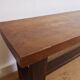 Banc de ferme en bois massif