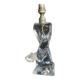 Pied de lampe cristal estampillé baccarat