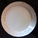 Ancienne assiette creuse des Islettes / Décor floral