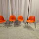 Ensemble de 4 chaises par Eero Aarnio années 1960-70