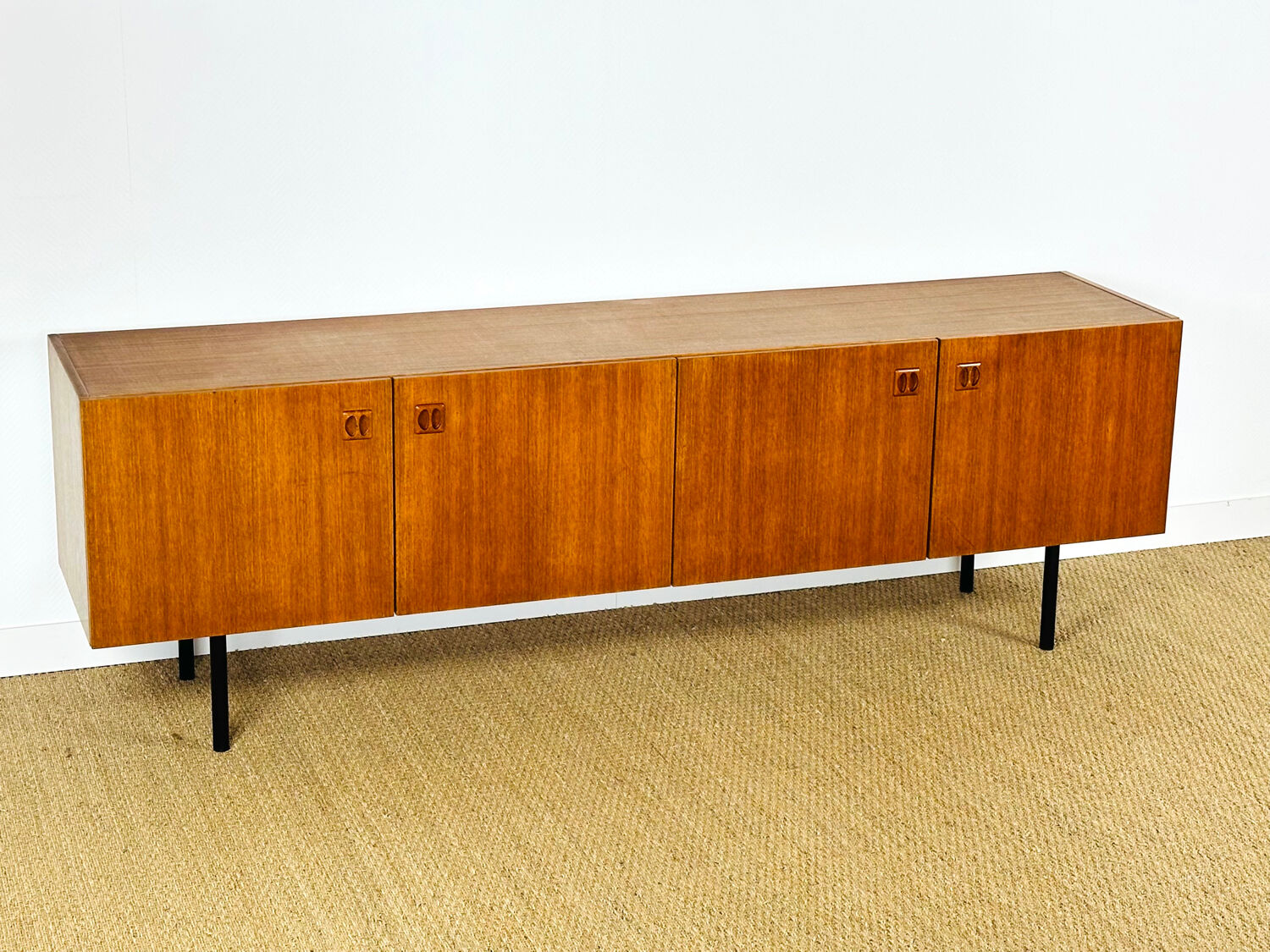 Scandinavian teak sideboard from the 1960s.