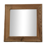Wooden mirror Vintage habitat