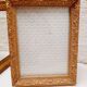 Gilded wood photo frame