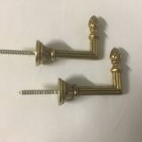 Brass tiebacks (pair)