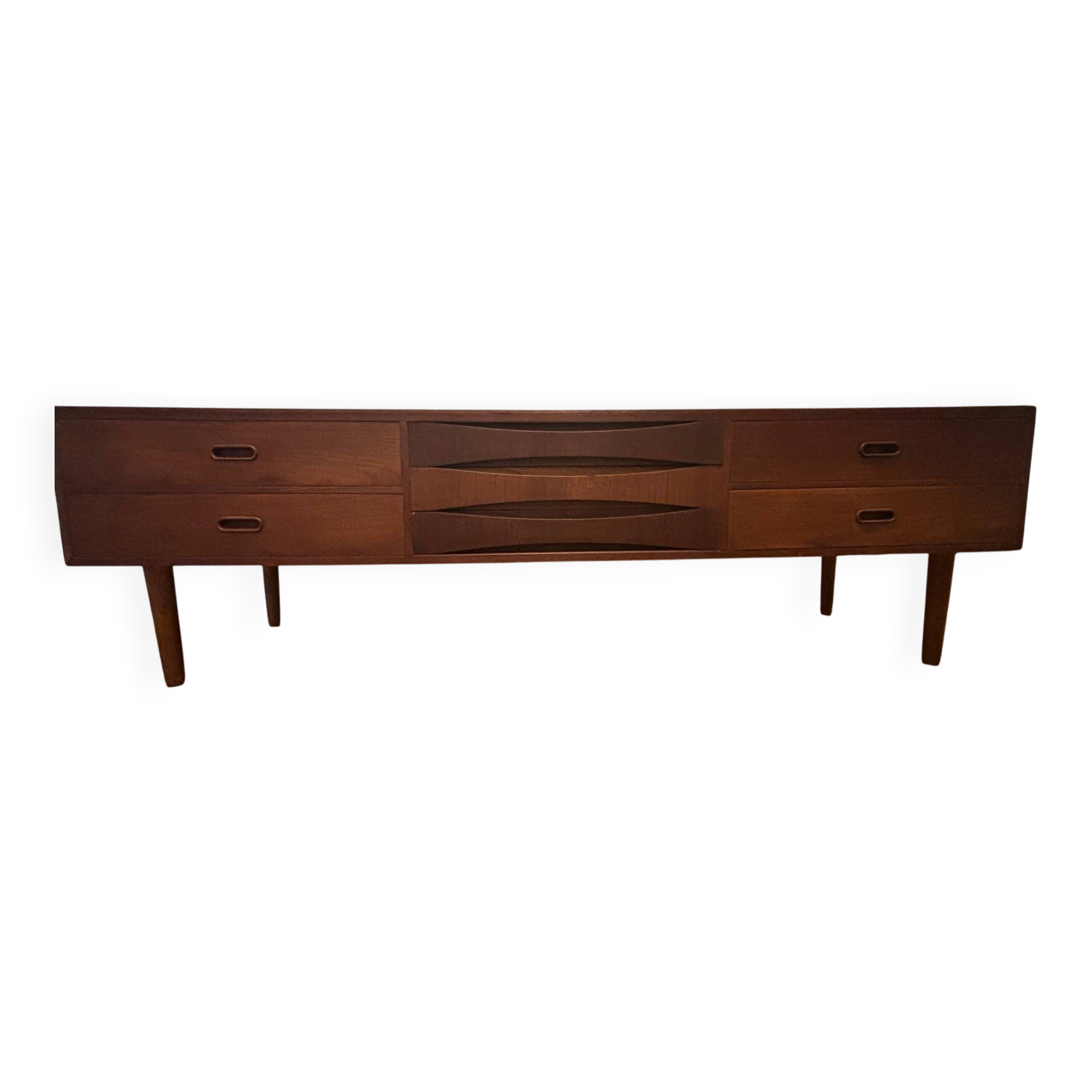 Enfilade vintage scandinave en teck 1960/1970