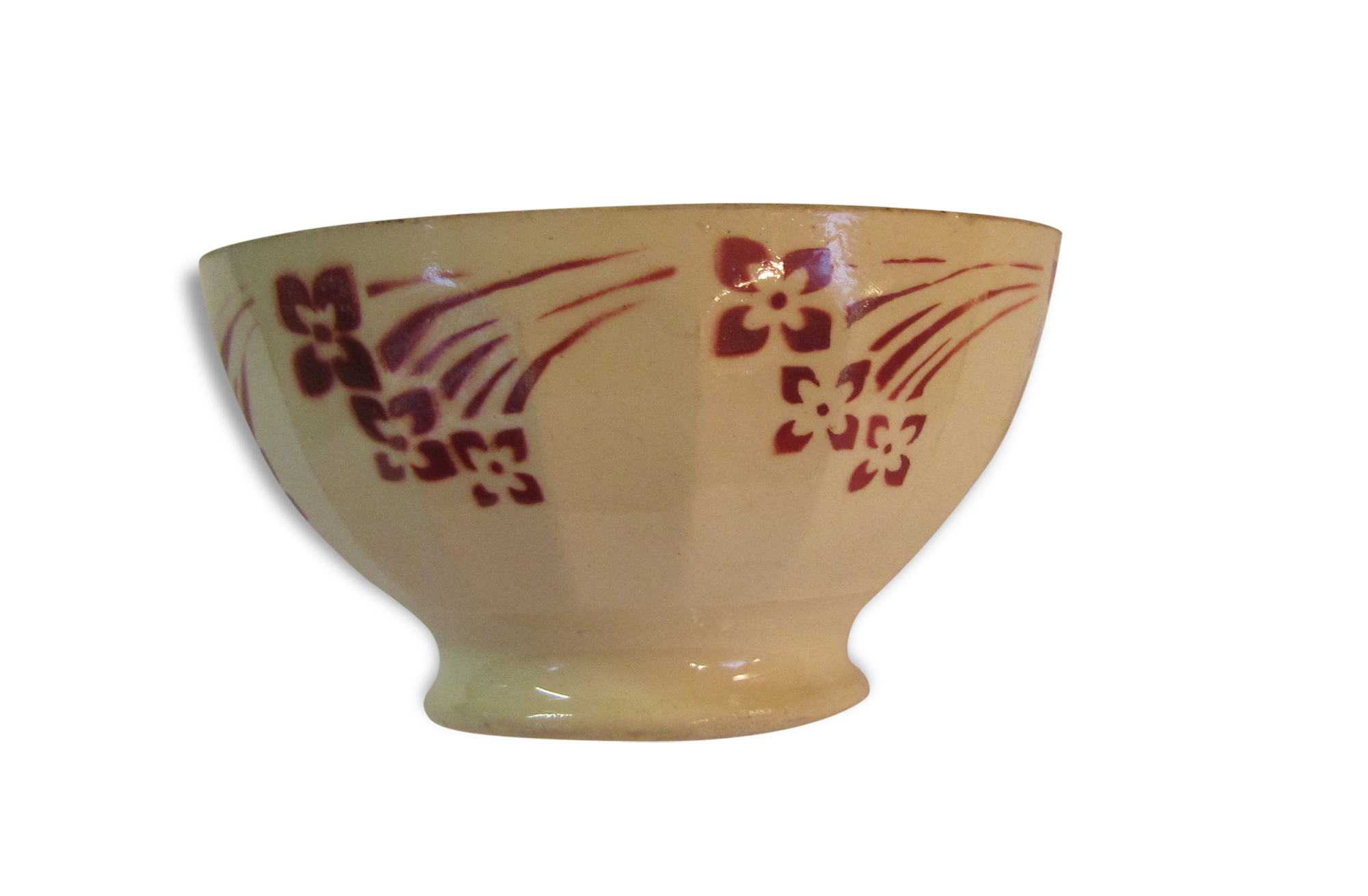 Bordeaux Hamage flowers Bowl