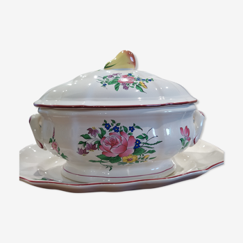 Oval tureen Louis XV collection Reverbere fine