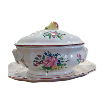 Oval tureen Louis XV collection Reverbere fine