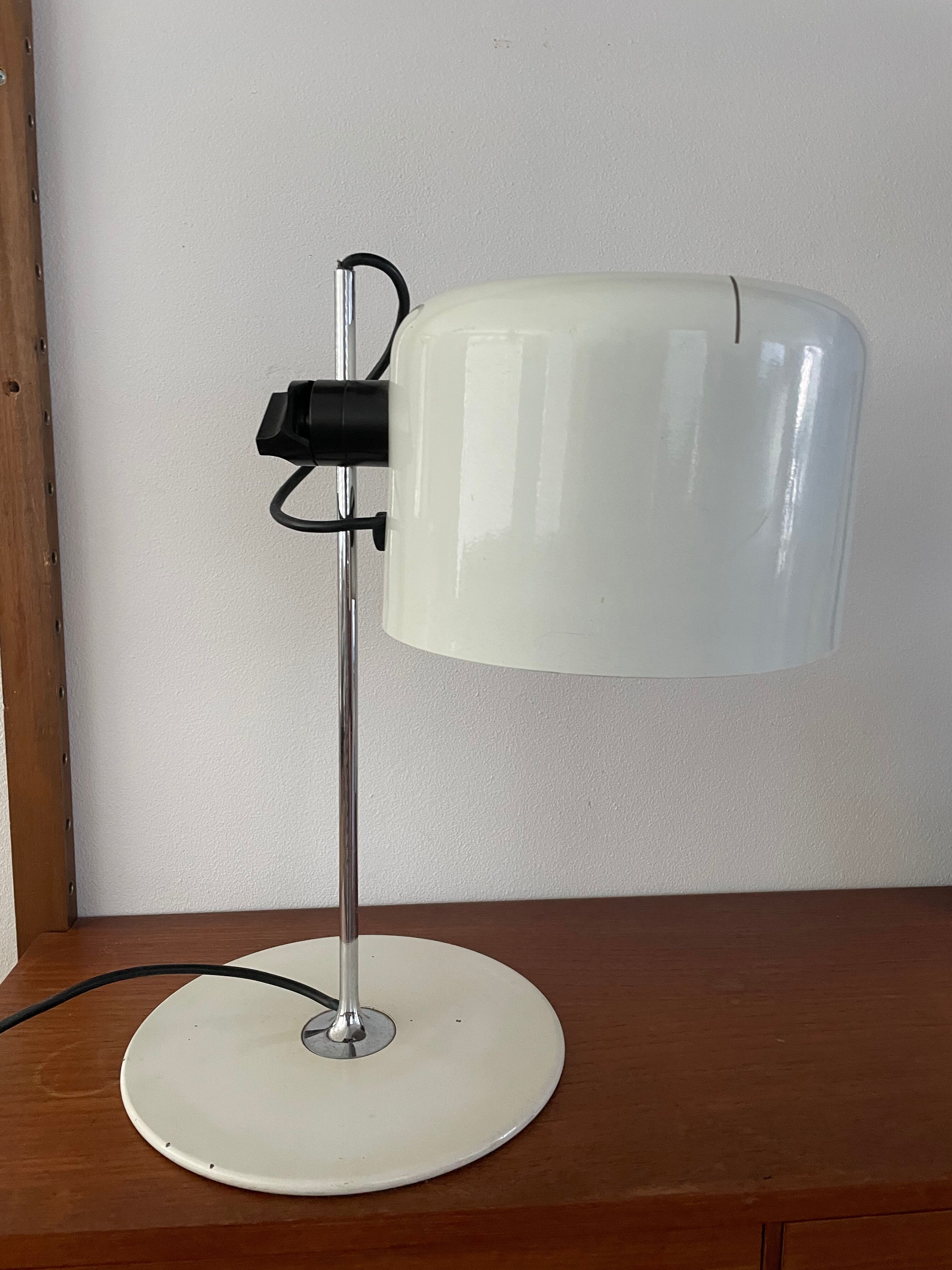 Joe Colombo, "Coupe"  Table Lamp by Oluce, 1960s