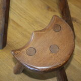 Vintage tripod stools