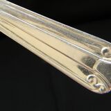 11 silver-plated metal forks Art Deco DIXI.