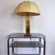 Faux bamboo brass lamp, France, 1970