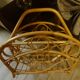 Magazines vintage rattan door